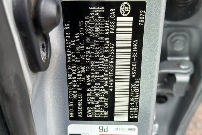 2015 Toyota Camry LE