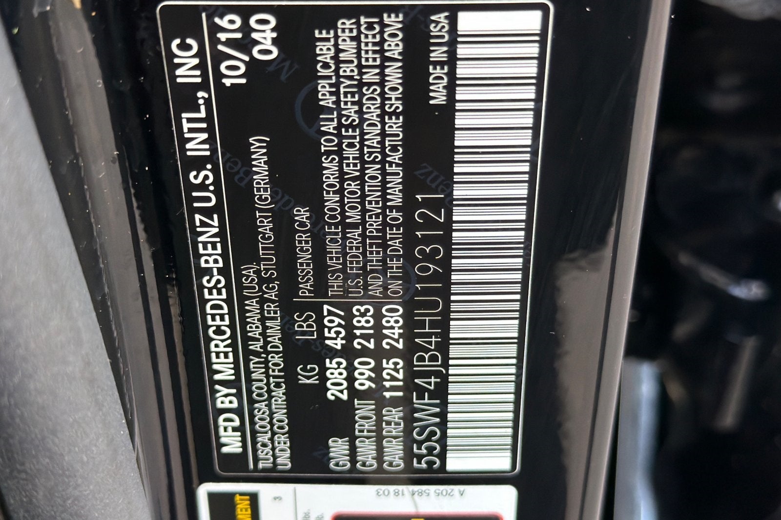 2017 Mercedes-Benz C-Class C 300