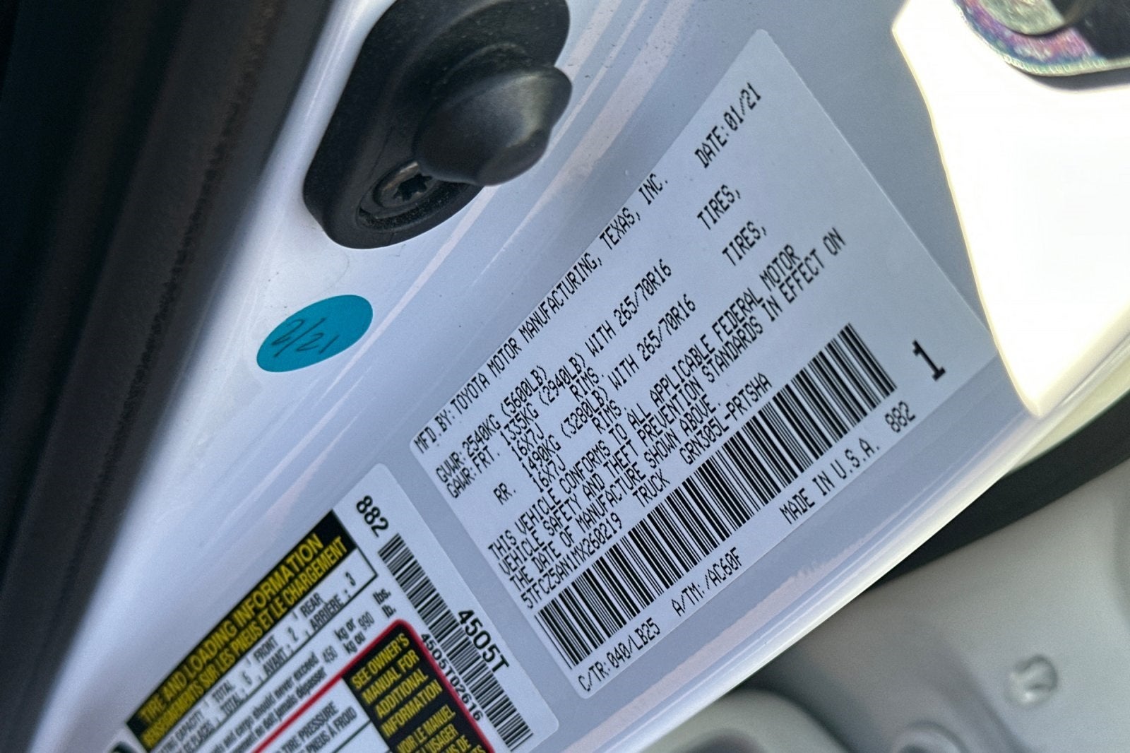 2021 Toyota Tacoma TRD Pro V6