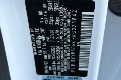 2022 Kia Telluride SX