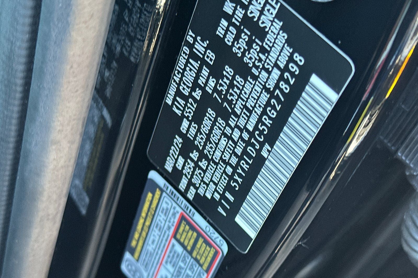 2024 Kia Sorento S