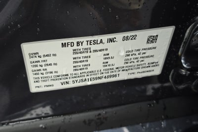 2022 Tesla Model S Base