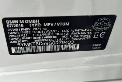 2016 BMW X5 M Base