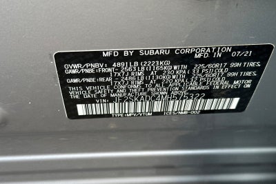 2021 Subaru Forester Base