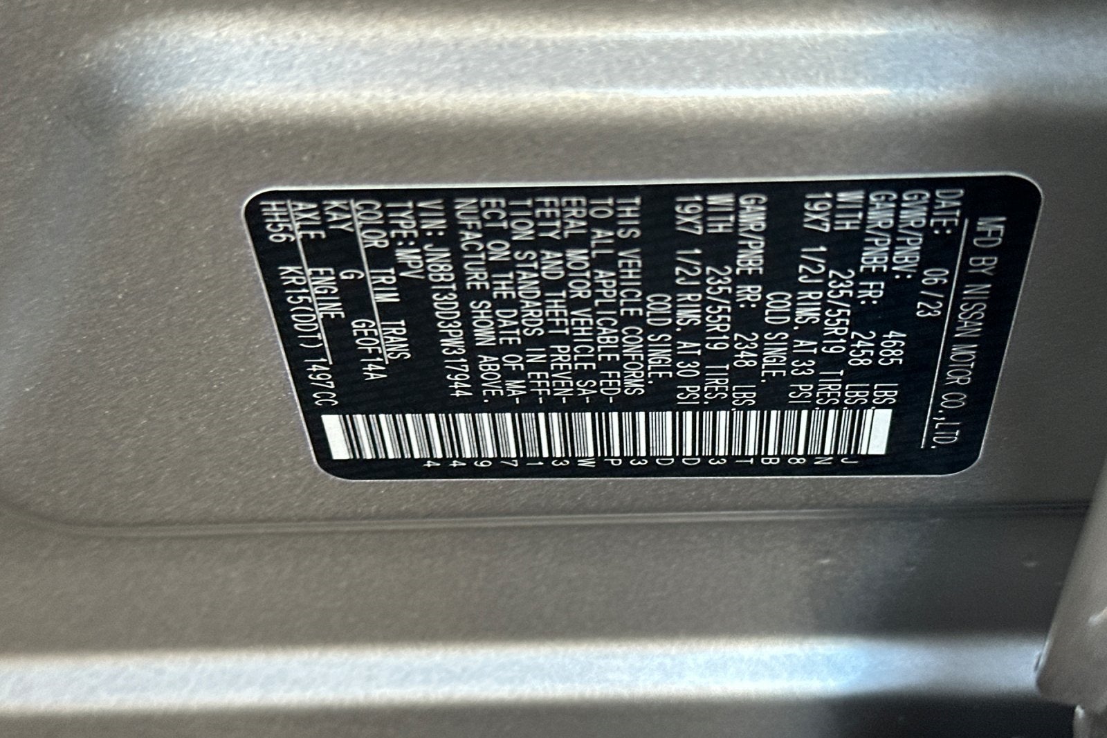 2023 Nissan Rogue Platinum