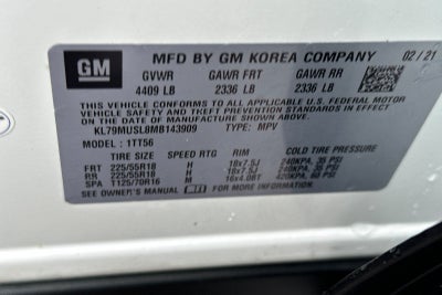 2021 Chevrolet TrailBlazer RS