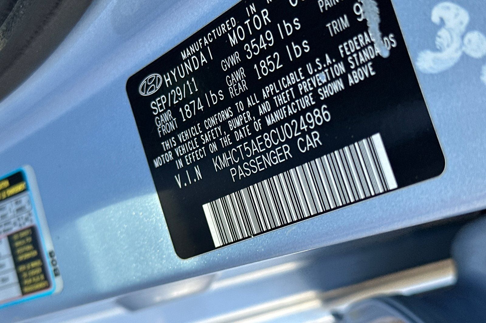 2012 Hyundai Accent GS
