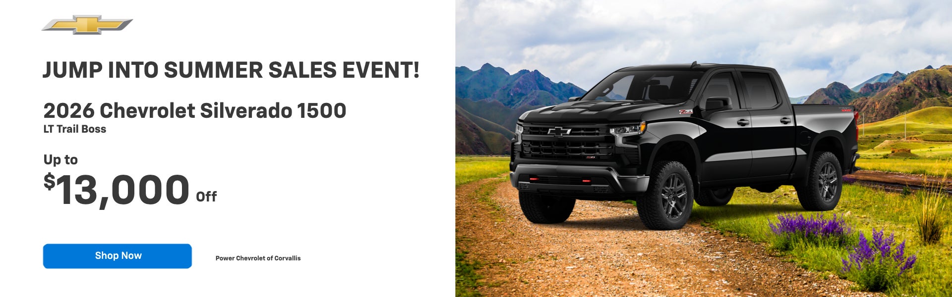 Up to $13,000 Off This Chevrolet Silverado 1500 LT Trail Bos