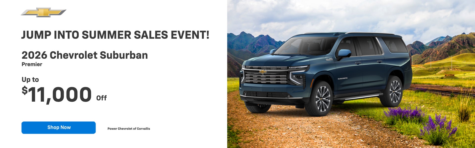 Up to $11,00 Off This Chevrolet Suburban Premier!
